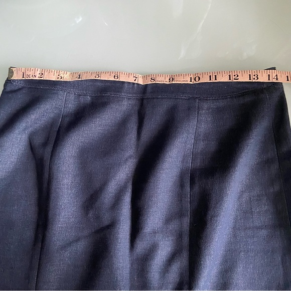 90s Tahari Midi Denim Skirt - Picture 6 of 6